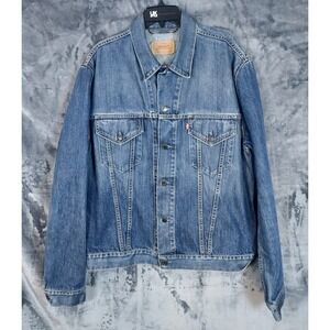 Vintage 90s Levis  Denim Type 3 Trucker Jacket  Men's 2XL 70500 04  Europe